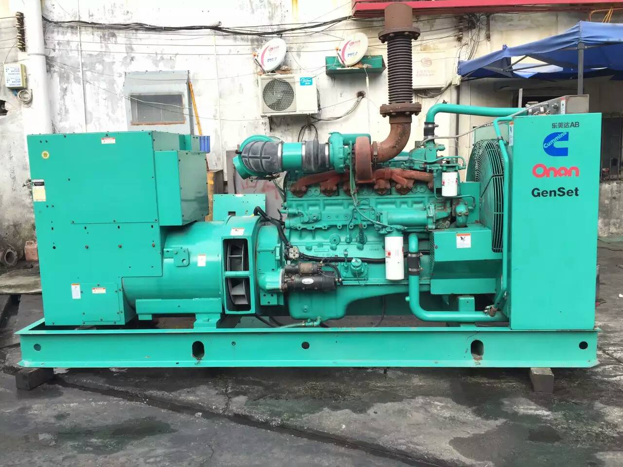 南明租赁发电机-柴油发电机不正常冒烟的原因